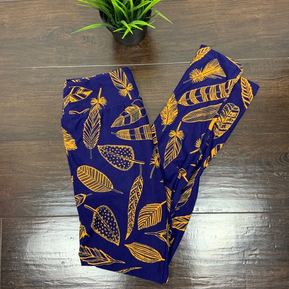 LuLaRoe Pants & Jumpsuits Lularoe Leggings Feather One Size Poshmark